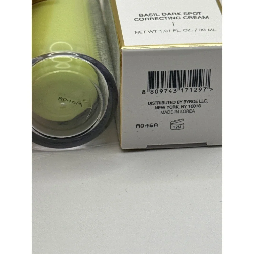 BYROE New York Basil Dark Spot Correcting Cream 1.01‎ oz / 30 ml